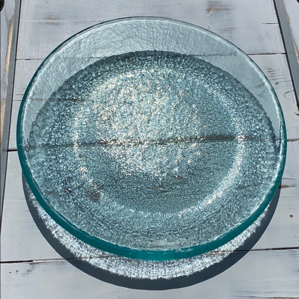 Fire & Light Aqua Salad plate F&L